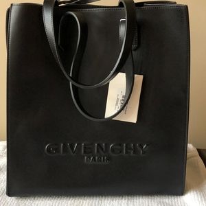 GIVENCHY Debossed Black Tote